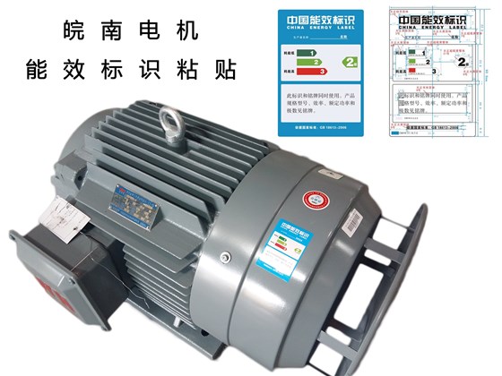 皖南电机:高效电机能效标识 皖南电机:高效电机能效标识